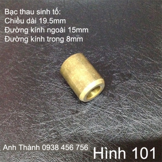 Bạc thau máy sinh tố