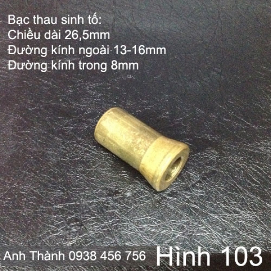 Bạc thau máy sinh tố