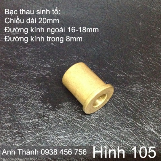 Bạc thau máy sinh tố