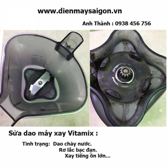 Sửa dao máy xay Vitamix